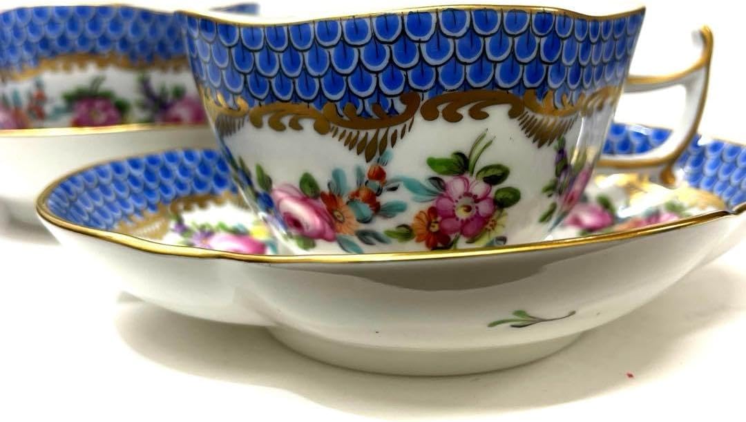 ヘレンドリヒテンシュタインブーケブルースケール ヘレンドリヒテンシュタインブーケブルースケール HEREND ヘレンド